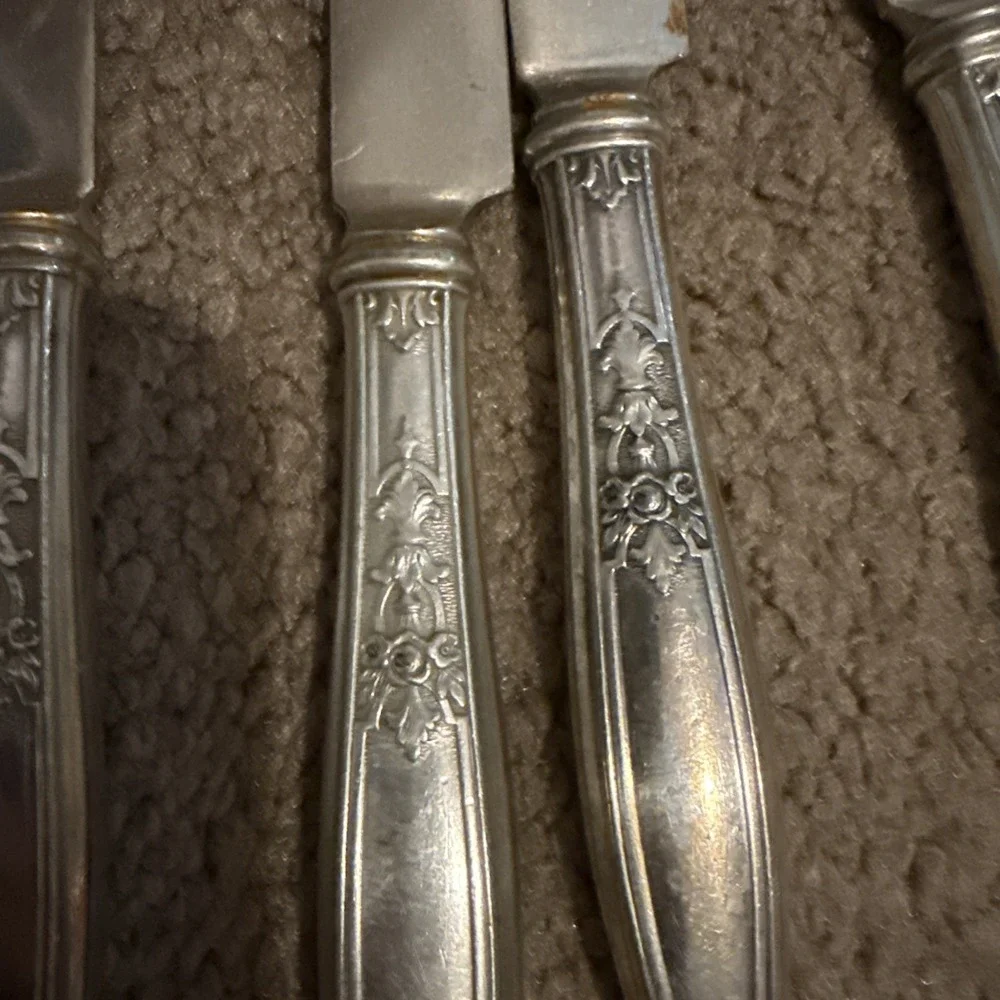 Vintage 1847 Roger's Bros Ambassador Pattern Knives 6